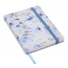 A5 Tie-Dye Flower Violet Lined Notebook