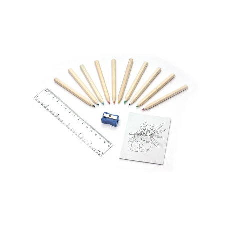 DECOR Coloring Book and Crayons