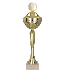 Metallbecher mit Deckel –...