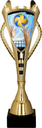 Goldener Plastikpokal –...