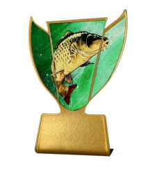 Trofeum metalowe - Wędkarstwo