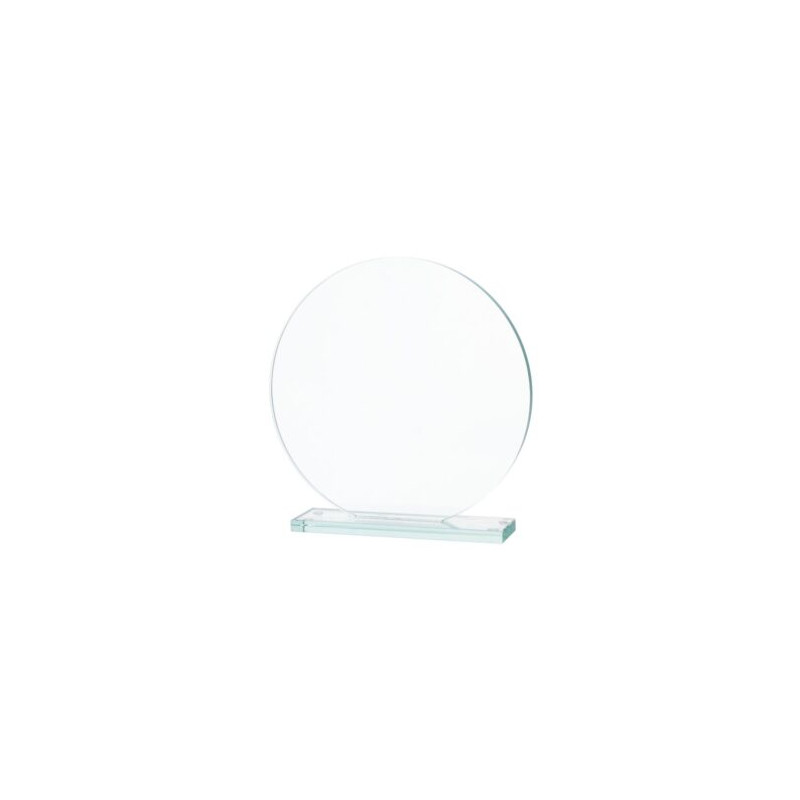 Glasstatuette mit Etui