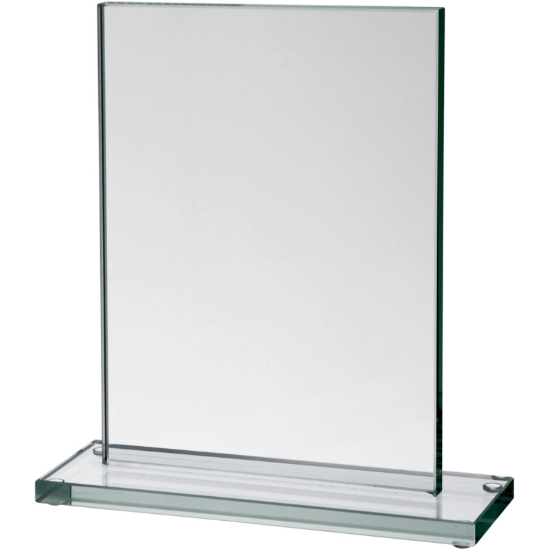 Glass trophy