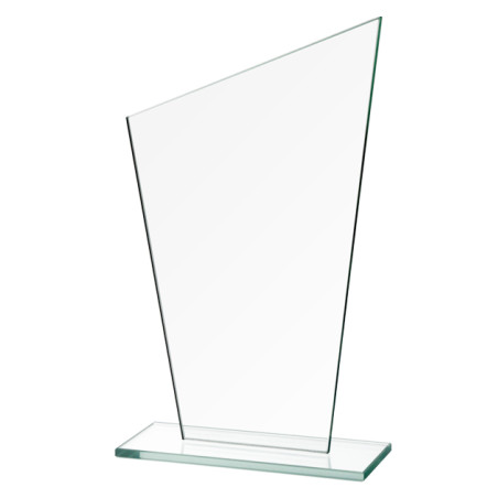 Glass trophy