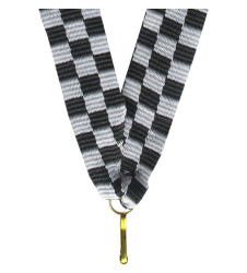 22 mm ribbon - checkerboard...