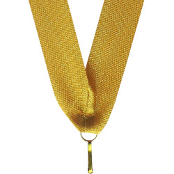 Wstążka 22 mm - złota