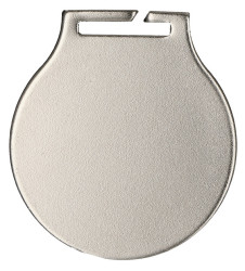 Steel Medal - Antique Silver