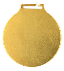 Steel Medal - Antique Gold