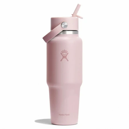 946 ML WIDE FLEX STRAW TRAVEL BOTTLE POPSTAR PINK