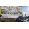 Eyelet banners Banners Logodruck oder Gravur