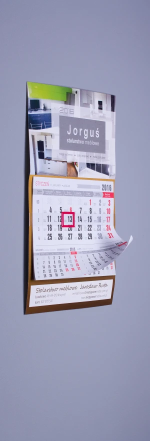Digitaldruck und Kalender 16